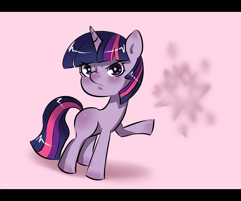 animal /bro/ chibi filly horns letterboxed mare multicolored_hair my_little_pony my_little_pony_friendship_is_magic no_humans pony twilight_sparkle unicorn