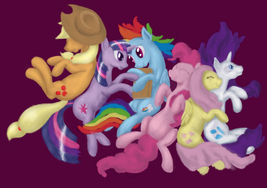 animal applejack blue_eyes /bro/ fluttershy has_child_posts horns mare multicolored_hair my_little_pony my_little_pony_friendship_is_magic no_humans party pegasus pinkamina_diane_pie pink_hair pinkie pinkie_pie pony purple_eyes purple_hair rainbow_dash rarity red_eyes shipping simple_background sleeping twilight_sparkle unicorn wings