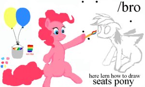 Rating: Safe Score: 0 Tags: /bro/ flockdraw my_little_pony no_humans oekaki pinkie_pie pony rainbow_dash sketch wings User: (automatic)Anonymous