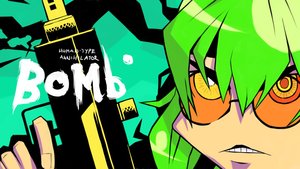 Rating: Safe Score: 0 Tags: bomb-chan bomb-kun_(artist) glasses green_hair teeth weapon User: (automatic)nanodesu