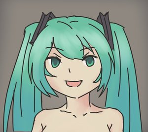Rating: Safe Score: 0 Tags: green_eyes green_hair hatsune_miku long_hair simple_background smile twintails vocaloid User: (automatic)Anonymous