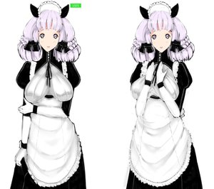 Rating: Safe Score: 0 Tags: animal_ears apron breasts dress game_sprite gloves has_child_posts hon-hon maid maid_headdress maid_outfit oxykoma_(artist) purple_eyes purple_hair User: (automatic)Anonymous