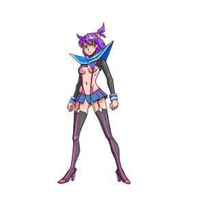 Rating: Questionable Score: 0 Tags: breasts co2_(artist) co_(artist) cosplay crossover green_eyes kill_la_kill midriff navel purple_hair revealing_clothes simple_background twintails unyl-chan User: (automatic)Anonymous