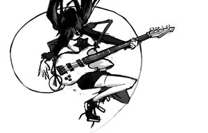 Rating: Safe Score: 0 Tags: black_hole-chan bomb-kun_(artist) guitar instrument jumping monochrome simple_background sketch skirt star thighhighs twintails wire zettai_ryouiki User: (automatic)nanodesu