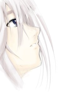 Rating: Safe Score: 0 Tags: blue_eyes simple_background white_hair User: (automatic)nanodesu