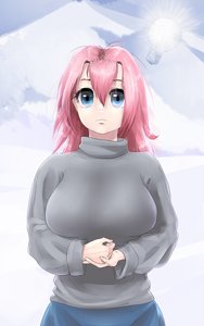 Rating: Safe Score: 0 Tags: blue_eyes breasts f2d_(artist) has_child_posts lamp lightbulb long_hair mountains outdoors pink_hair snow sweater winter User: (automatic)nanodesu