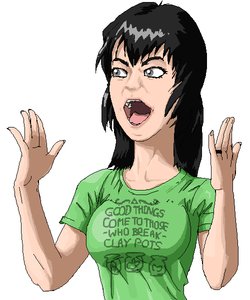 Rating: Safe Score: 0 Tags: black_hair character_request frustration gogen_solncev grey_eyes long_hair /o/ oekaki open_mouth parody shirt simple_background sketch tagme t-shirt User: (automatic)nanodesu