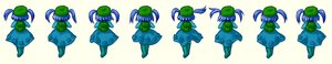 Rating: Safe Score: 0 Tags: bag blue_hair bow dress from_behind game_sprite hat kawashiro_nitori long_hair simple_background sprite_sheet /to/ touhou transparent_background twintails User: (automatic)nanodesu