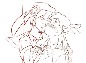 Rating: Questionable Score: 0 Tags: 2girls blush creepy-chan game_cg hug idleantics_(artist) monochrome pink_strand pioneer_necktie sketch skull twintails unyl-chan yuri User: (automatic)Anonymous
