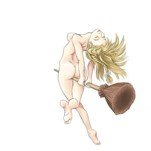 Rating: Explicit Score: 0 Tags: blonde_hair braid breasts broom closed_eyes from_behind highres kirisame_marisa long_hair nude pussy riding simple_background touhou User: (automatic)Anonymous