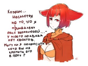 Rating: Questionable Score: 0 Tags: animal_ears breasts cloak crying has_child_posts oxykoma_(artist) red_eyes red_hair short_hair sketch tears User: (automatic)Anonymous