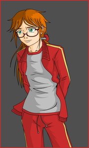 Rating: Safe Score: 0 Tags: claudia_mouse glasses green_eyes gym_uniform long_hair orange_hair project_2 tagme User: (automatic)nanodesu