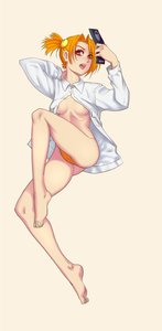 Rating: Safe Score: 0 Tags: cellphone dakimakura dvach-tan highres lying orange_hair panties red_eyes shirt smolev_(artist) twintails User: (automatic)Anonymous