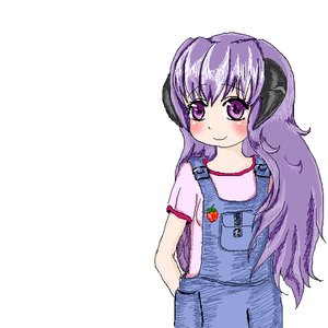Rating: Safe Score: 0 Tags: alternate_costume furude_hanyuu higurashi_no_naku_koro_ni horns long_hair /o/ oekaki purple_eyes purple_hair simple_background User: (automatic)nanodesu