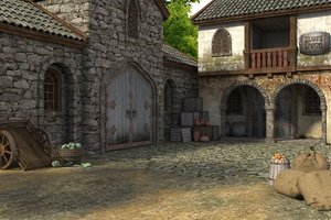 Rating: Safe Score: 0 Tags: 3d city house medieval no_humans outdoors User: (automatic)Anonymous