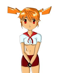 Rating: Safe Score: 0 Tags: dvach-tan fingerless_gloves gloves miniskirt necktie orange_hair pioneer pioneer_tie red_eyes simple_background skirt tagme twintails v_hands User: (automatic)nanodesu