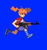 Rating: Safe Score: 0 Tags: dvach-tan game_sprite gun iichantra lowres orange_hair pixel_art running twintails weapon User: (automatic)nanodesu