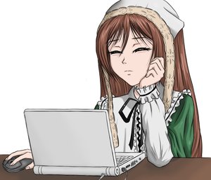 Rating: Safe Score: 0 Tags: brown_hair emotions headdress long_hair macro mouse rozen_maiden suiseiseki table User: (automatic)Anonymous