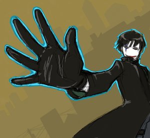 Rating: Safe Score: 0 Tags: 1boy coat darker_than_black gloves hei mask perspective short_hair silhouette User: (automatic)nanodesu