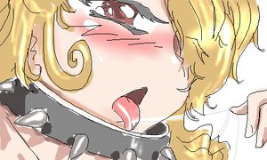 Rating: Questionable Score: 0 Tags: blonde_hair blush collar /o/ oekaki open_mouth red_eyes saliva sketch tongue User: (automatic)nanodesu