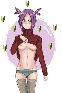 Rating: Questionable Score: 0 Tags: blush breasts green_eyes /o/ oekaki panties purple_hair striped thighhighs twintails undressing unyl-chan User: (automatic)Anonymous