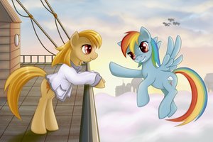 Rating: Safe Score: 0 Tags: 2ch animal crossover dvach-pony dvach-tan mare mascot multicolored_hair my_little_pony my_little_pony_friendship_is_magic no_humans orange_hair outdoors pegasus pony ponyfication rainbow_dash red_eyes sky-fi style_parody twintails wings User: (automatic)Anonymous