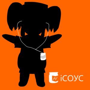Rating: Safe Score: 0 Tags: chibi fake_commercial ipod mp3 parody sauce-chan silhouette simple_background twintails User: (automatic)nanodesu