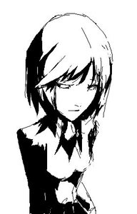 Rating: Safe Score: 0 Tags: lowres monochrome short_hair simple_background sketch User: (automatic)nanodesu