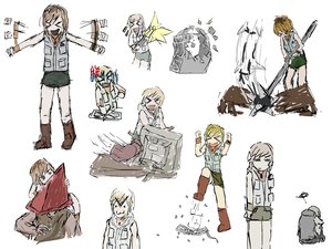 Rating: Safe Score: 0 Tags: blonde_hair short_hair silent_hill sketch User: (automatic)nanodesu