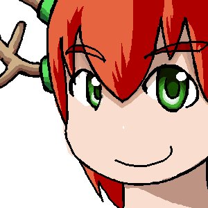 Rating: Safe Score: 0 Tags: antlers green_eyes horns /o/ oekaki olen-tan red_hair simple_background smile white_background User: (automatic)nanodesu