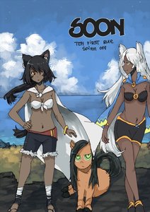 Rating: Safe Score: 0 Tags: animal_ears black_hair cat_ears character_request dark_skin felicette first_rule outdoors pony_(artist) red_eyes short_hair tagme tail white_hair User: (automatic)Anonymous