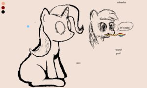 Rating: Safe Score: 0 Tags: animal /bro/ collective_drawing flockdraw horn horns madskillz my_little_pony no_humans oekaki pony sketch unicorn User: (automatic)Anonymous