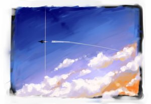 Rating: Safe Score: 0 Tags: cloud flying panzermeido_(artist) plane sky sunset User: (automatic)Willyfox