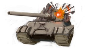 Rating: Safe Score: 0 Tags: blast fire panzermeido_(artist) simple_background tank User: (automatic)Willyfox