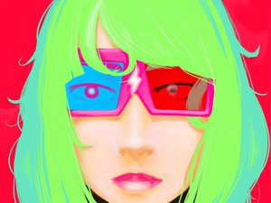 Rating: Safe Score: 0 Tags: bomb-chan bomb-kun_(artist) glasses green_hair lips long_hair stereo User: (automatic)nanodesu