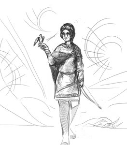 Rating: Safe Score: 0 Tags: bird bow_(weapon) character_request monochrome mythology possible_duplicate russian sketch tagme traditional_clothes User: (automatic)Anonymous