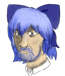 Rating: Safe Score: 0 Tags: blue_eyes blue_hair bow cirno parody short_hair touhou zigmund_freud User: (automatic)Anonymous