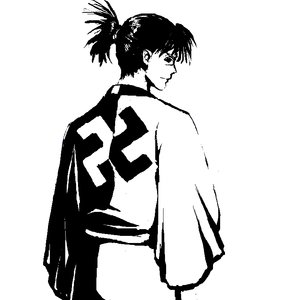 Rating: Safe Score: 0 Tags: 1boy blade_of_the_immortal from_behind japanese_clothes manji monochrome /o/ oekaki simple_background sketch traditional_clothes User: (automatic)nanodesu