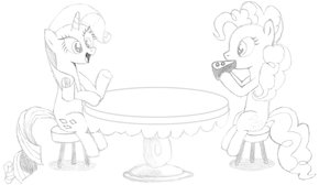 Rating: Safe Score: 0 Tags: animal /bro/ horns mare monochrome my_little_pony my_little_pony_friendship_is_magic no_humans party pinkamina_diane_pie pinkie pinkie_pie pony rarity shipping simple_background sitting sketch table teapot traditional_media unicorn User: (automatic)Anonymous