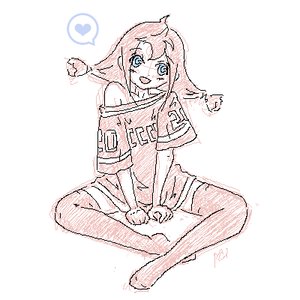 Rating: Safe Score: 0 Tags: blue_eyes blush heart maki_(artist) oversized_clothes red_hair shirt simple_background sitting sketch /tan/ thighhighs t-shirt twintails ussr-tan User: (automatic)nanodesu