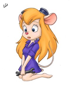 Rating: Safe Score: 0 Tags: animal_ears barefoot blue_eyes chip_n_dale_rescue_rangers gadget_hackwrench long_hair mouse mouse_ears orange_hair simple_background sitting tail User: (automatic)nanodesu