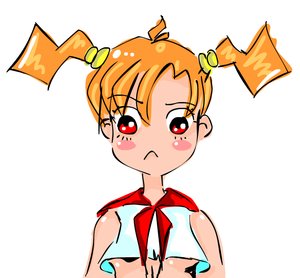 Rating: Safe Score: 0 Tags: :< blush blush_stickers crop_top dvach-tan necktie orange_hair pioneer pioneer_tie red_eyes simple_background top twintails User: (automatic)nanodesu
