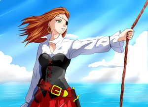 Rating: Safe Score: 0 Tags: belt brown_hair character_request cloud collar corset earrings eye_patch green_eyes hudozhnik-kun_(artist) pirate rope sea shirt sky smile sword tagme User: (automatic)Willyfox