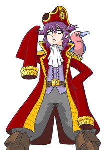 Rating: Safe Score: 0 Tags: alternate_costume bird champion_of_tzeentch_(artist) colored hat long_sleeves pirate purple_hair simple_background twintails unyl-chan User: (automatic)nanodesu
