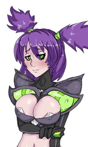Rating: Safe Score: 0 Tags: alternate_costume blush breasts cleavage cosplay crossover green_eyes kill_la_kill midriff navel purple_hair revealing_clothes twintails unyl-chan User: (automatic)Anonymous