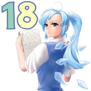 Rating: Safe Score: 0 Tags: alternate_hairstyle blue_eyes blue_hair cirno drawing f2d_(artist) from_behind long_hair madskillz_thread_oppic ponytail touhou wings User: (automatic)nanodesu