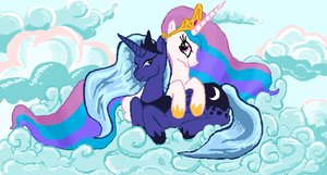 Rating: Safe Score: 0 Tags: alicorn animal /bro/ collective_drawing horns mare multicolored_hair my_little_pony my_little_pony_friendship_is_magic no_humans pony princess_celestia princess_luna shipping sketch tagme wings User: (automatic)Anonymous