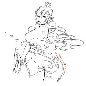 Rating: Explicit Score: 0 Tags: breasts crown elbow_gloves gloves /h/ long_hair nude oxykoma_(artist) pussy sketch User: (automatic)nanodesu