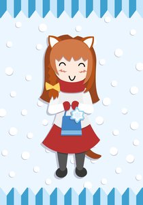 Rating: Safe Score: 0 Tags: ^_^ animal_ears applique bow braid brown_hair cat_ears chibi collage gift long_hair snow tail uvao-chan vector User: (automatic)Anonymous