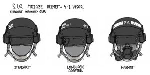 Rating: Safe Score: 0 Tags: gas_mask helmet military_uniform monochrome panzermeido_(artist) sketch visor User: (automatic)nanodesu